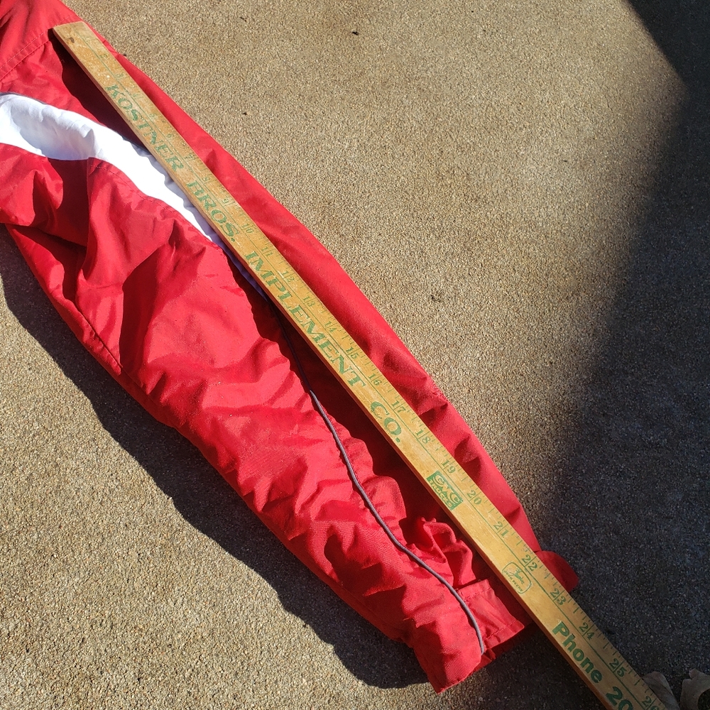 Women’s Red and White Columbia jacket SMALL - Picture 8 of 16